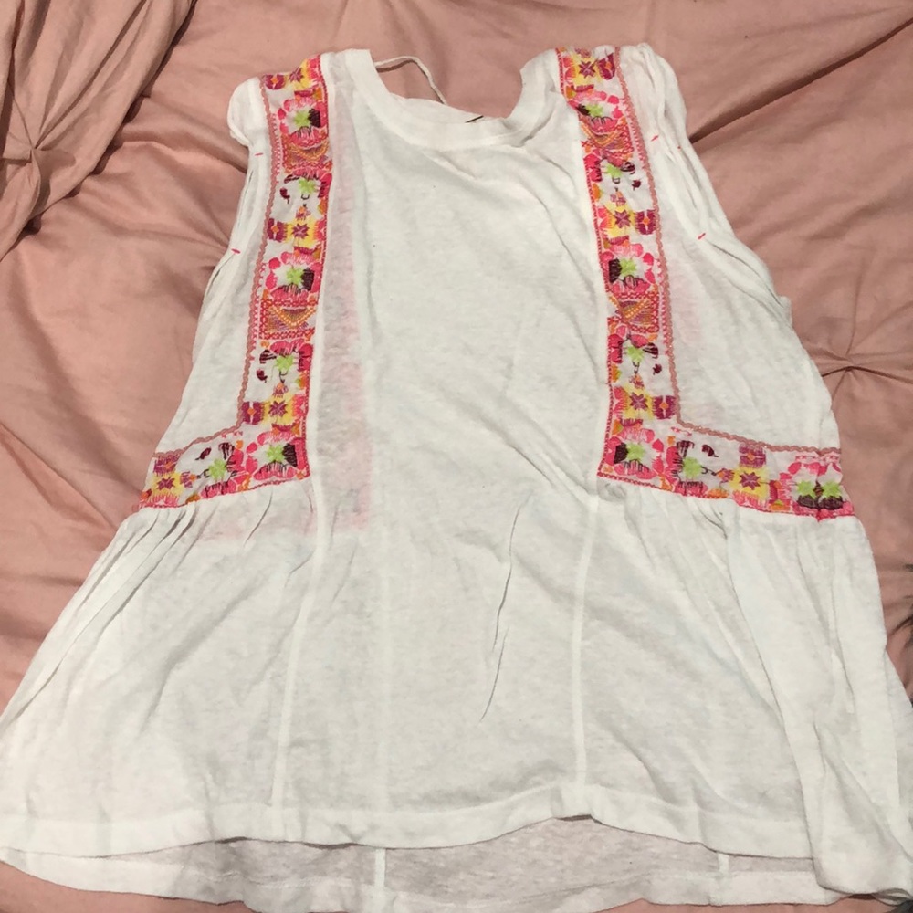 Free People Indie Tee- White